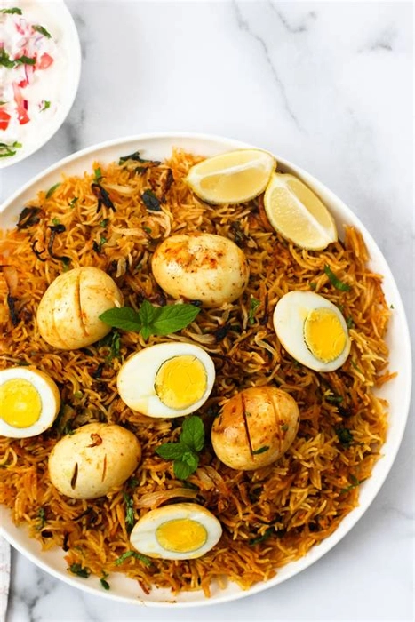 EGG BRIYANI Full plate