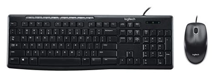 Logitech MK200 Wired Keyboard & Mouse Combo