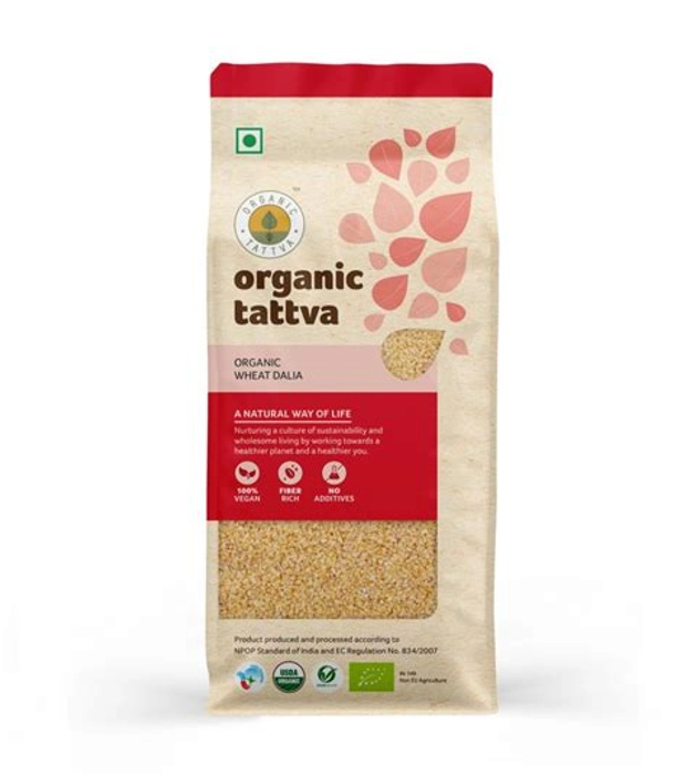 Organic tattva wheat Dalia 500gms