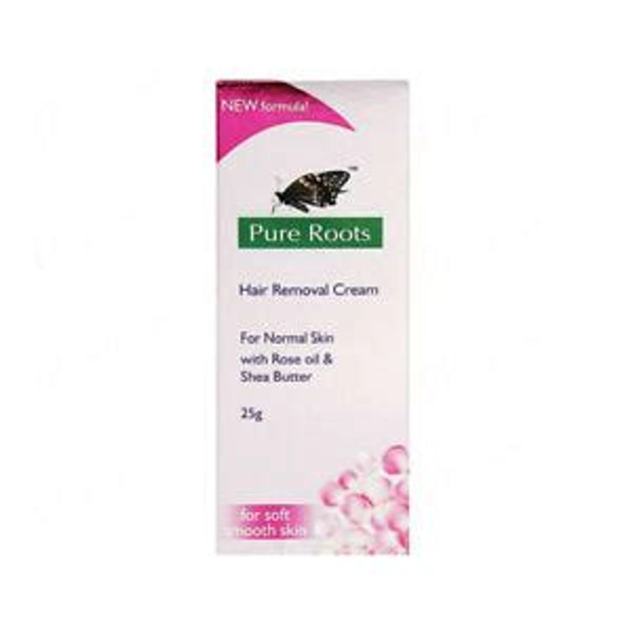 Pure Roots Rose Hair Removal Cream (Pack of 3 - 25gm)