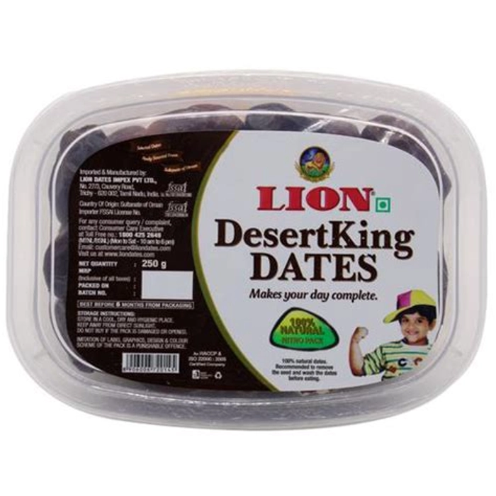 Lion Desert King Seeded Dates 250 g