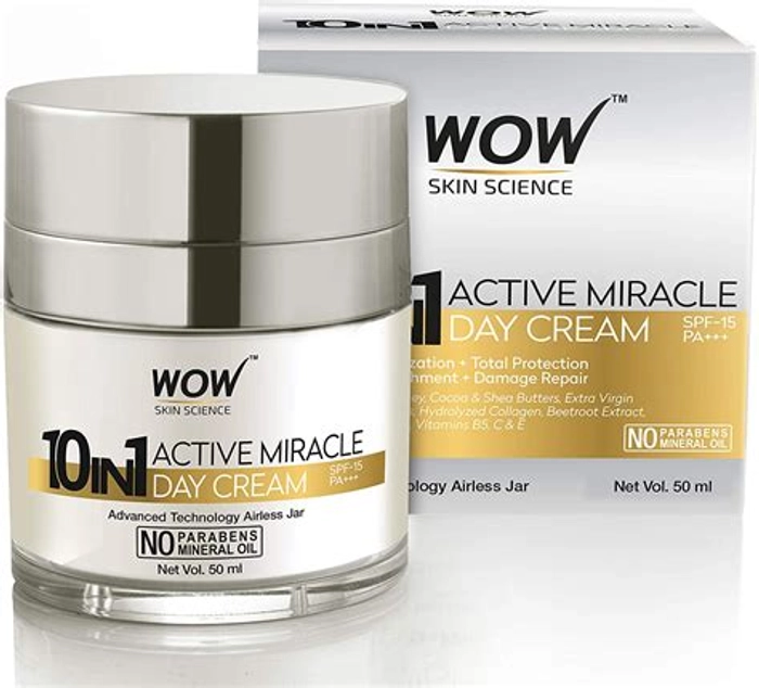 WOW 10in1 Active Miracle Day Cream - 50ml