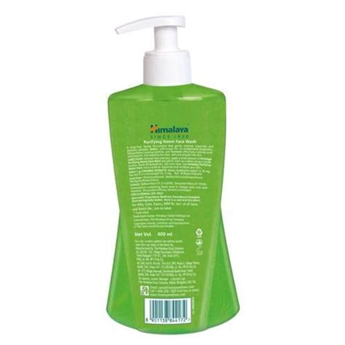 Himalaya Purifying Neem Face Wash, 400 ml