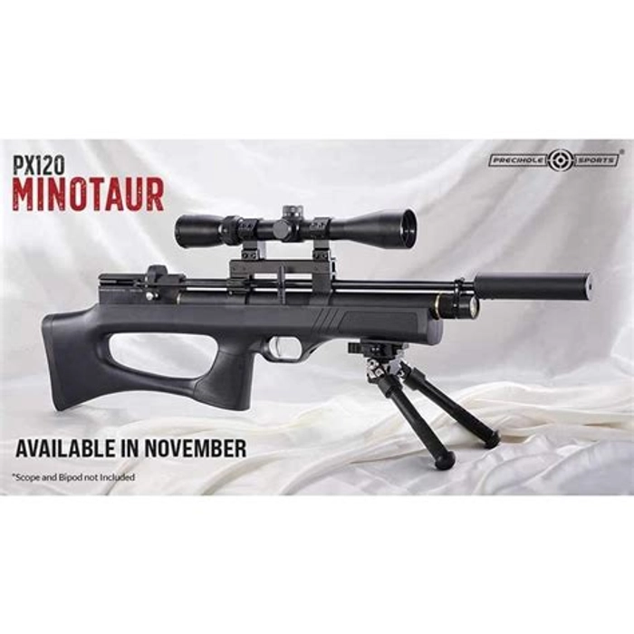 PX120 Minotaur -X3 Air Rifle (with INTEGRATED SUPPRESSOR)
