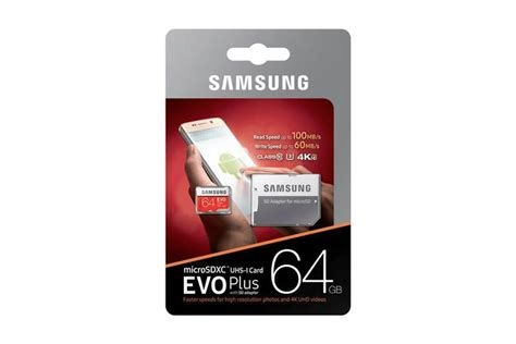 Samsung Evo Plus Class 10 Micro SDXC (64GB)