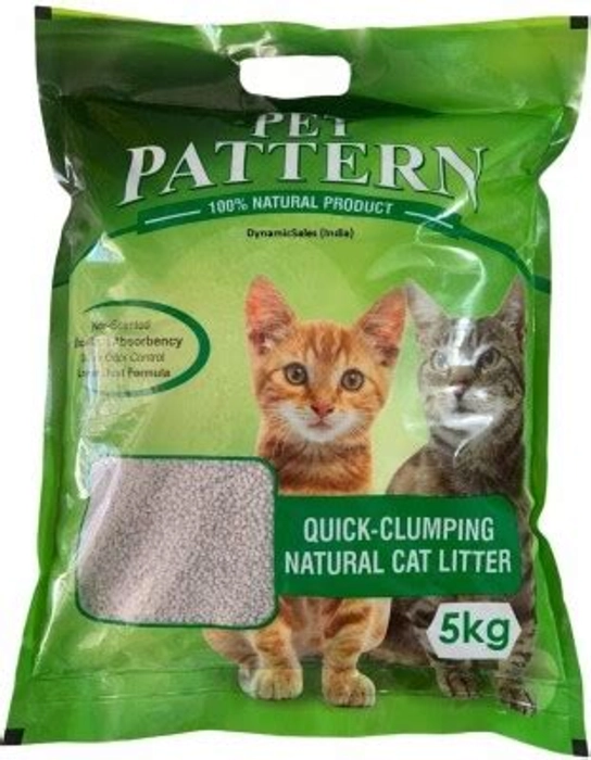 Pet Pattern Cat Litter 5kg (Green Apple)