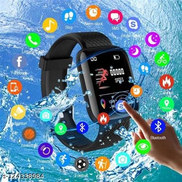 Rambot Waterproof D20 Touchscreen Smart Watch Bluetooth Smartwatch with  Blood Pressure Tracking, Heart Rate Sensor and Basic Functionality for All  Women,Men, Boys & Girls Wristband -Rosegold : Amazon.in: Electronics