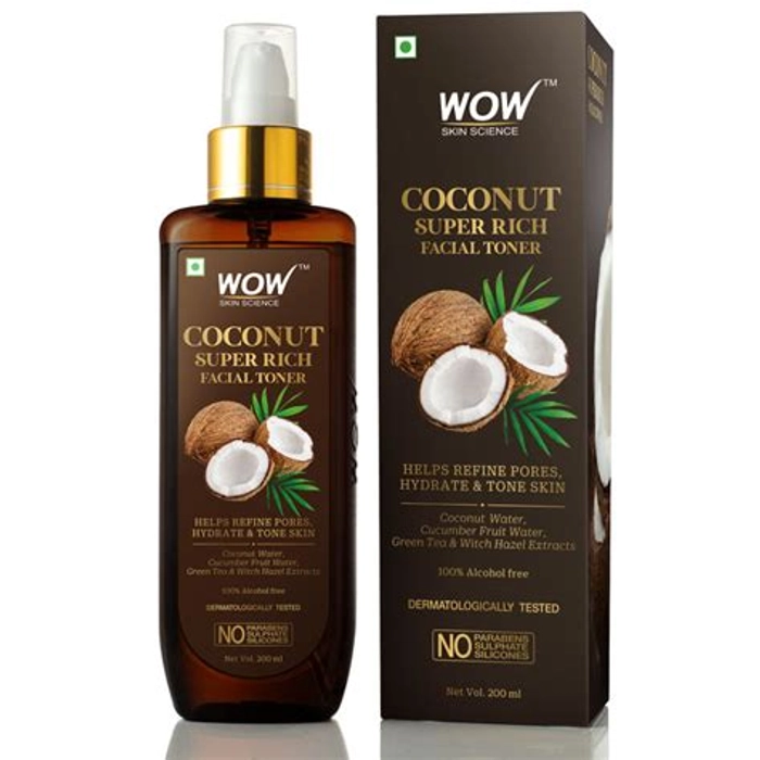 WOW Coconut Super Rich Facial Toner - 200ml