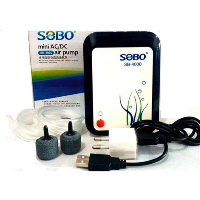 Sobo SB-4000 Mini AC/DC Air Pump