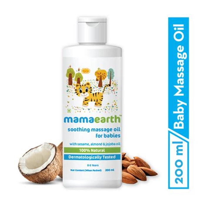 Mamaearth Baby Soothing Massage Oil