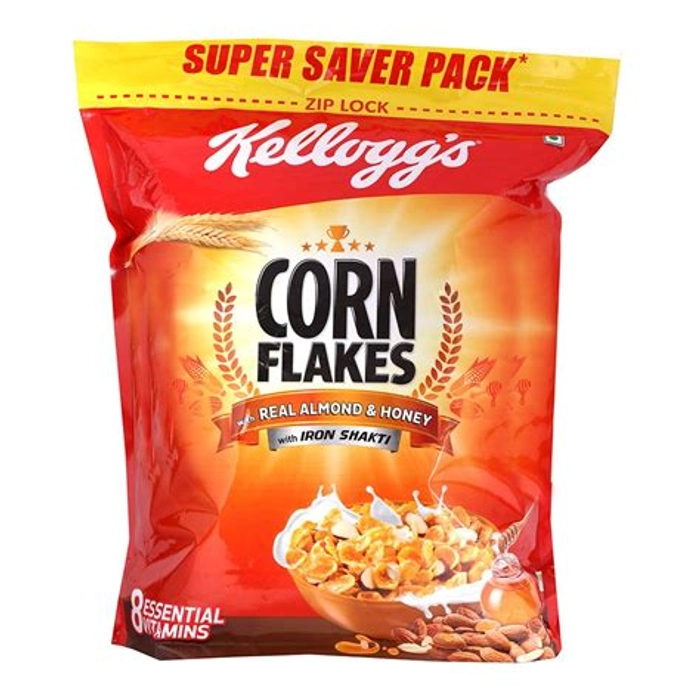 Kelloggs Almond Corn Flakes 1Kg