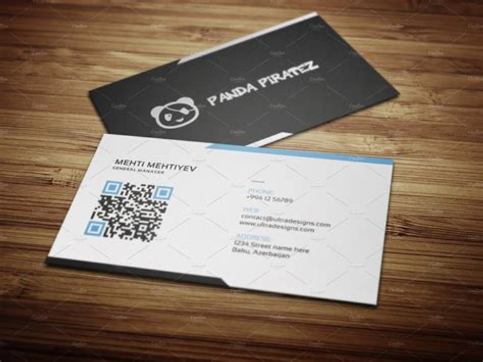 QR CODE VISITING CARDS