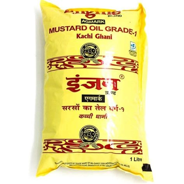 Engine Mustard Oil 1liter Pauch