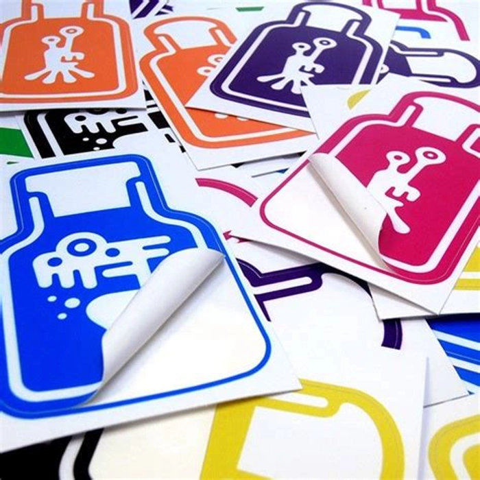 CUSTOM SHAPE STICKERS