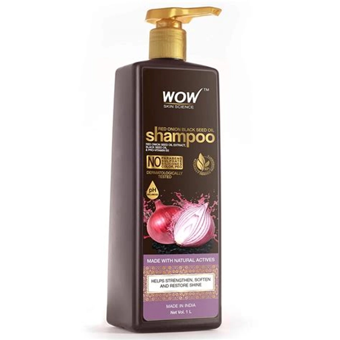 Wow Red Onion Black Seed Oil Shampoo 1 L