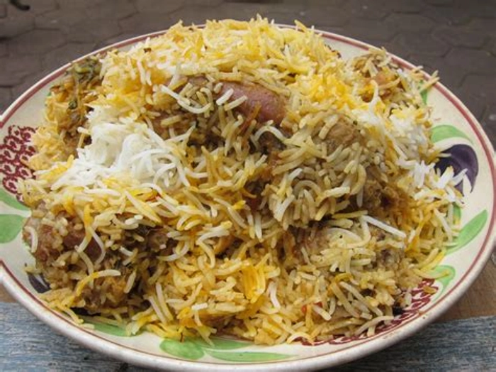 MUTTAN BRIYANI Full plate