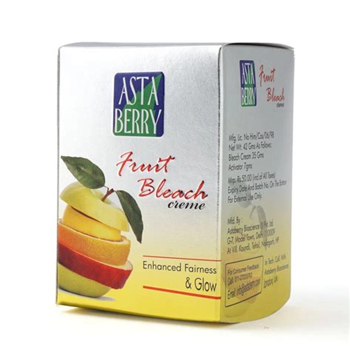 Astaberry Fruit Face Bleach (Pack of 6)