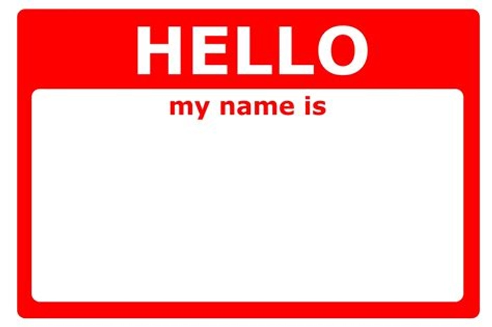 NAME TAGS