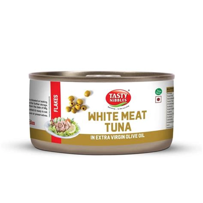 TN WHITE MEAT TUNA FLAKES IN EXTRA VIRGIN OLIVE OI