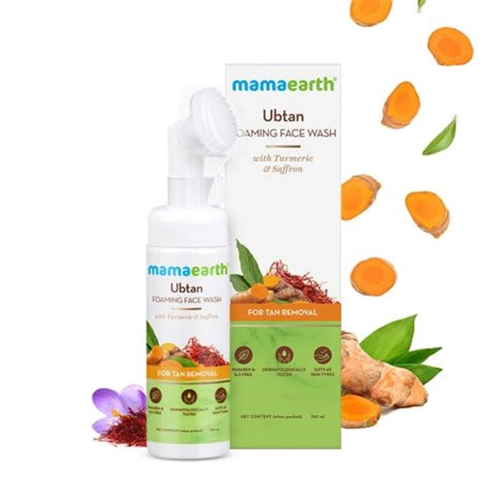 Mamaearth Ubtan Foaming Facewash (150ml)