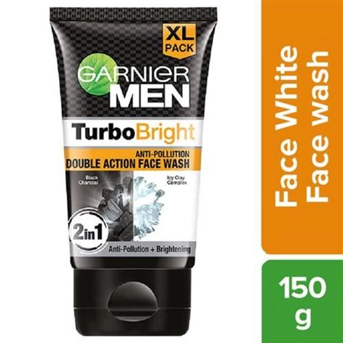 Garnier Men Turbo Bright Facewash (XL Pack)