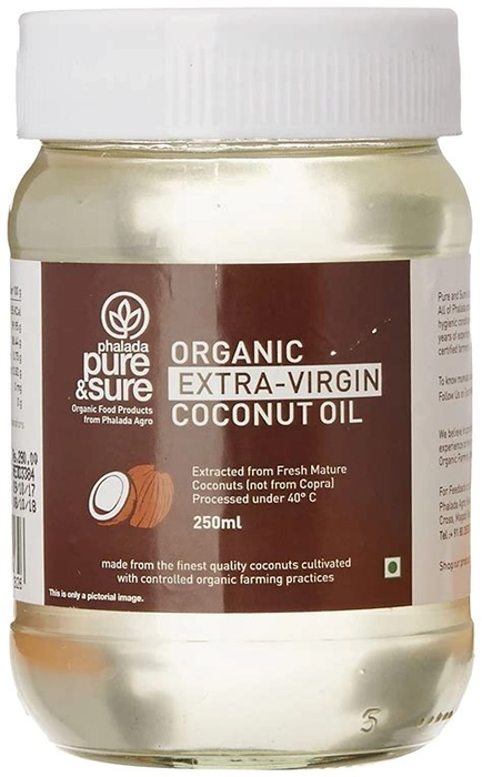 Pure& Sure Extra-Virgin Coconut Oil 250ml