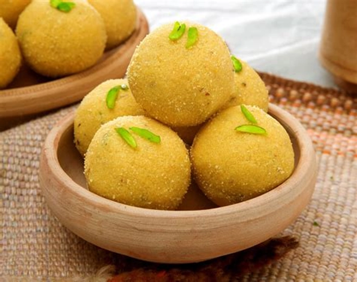 Ghee Bason Laddu