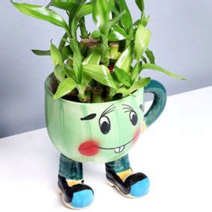 2 Layer  Smiley Mug