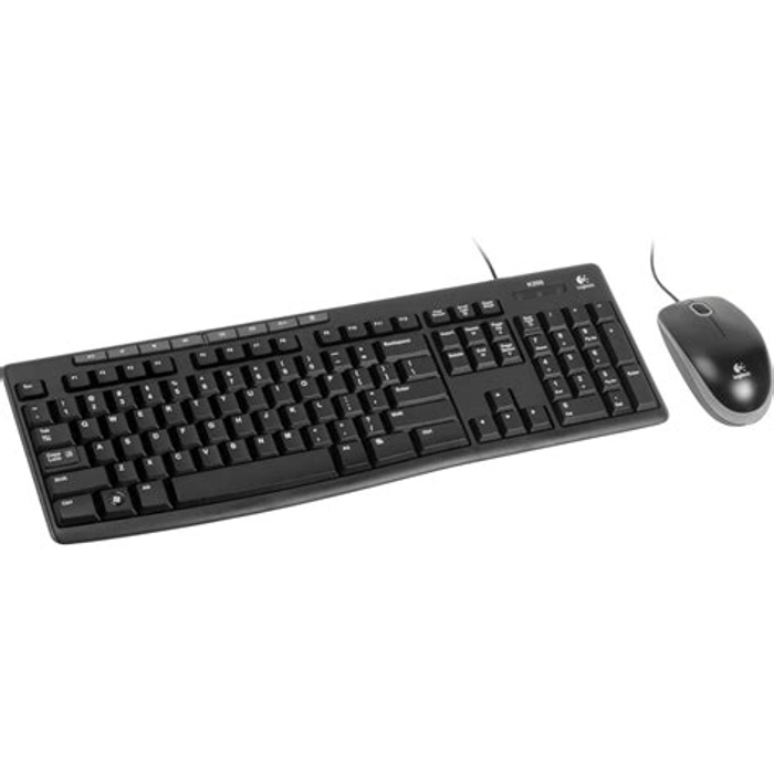 Logitech MK200 Wired Keyboard & Mouse Combo
