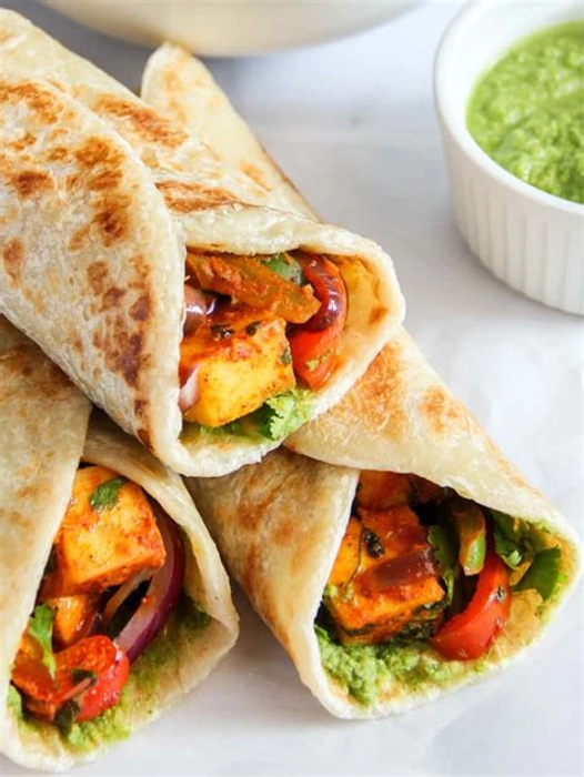 Paneer Tikka Roll