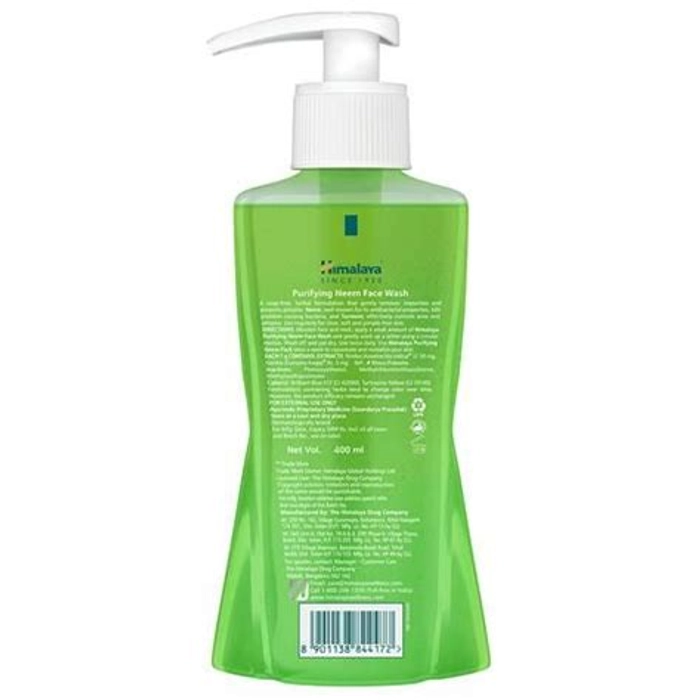 Himalaya Purifying Neem Face Wash, 400 ml