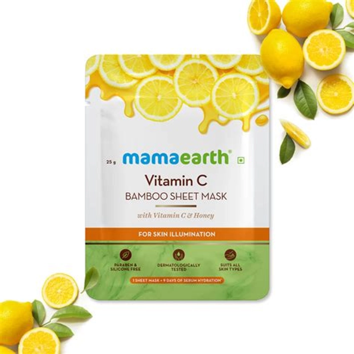 Mamaearth Vitamin C Sheet Mask