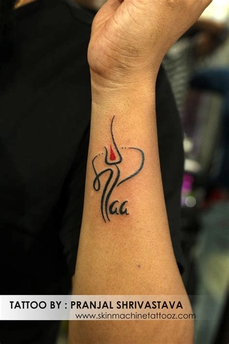 Maa Tattoo Design | Unique Wrist Tattoos