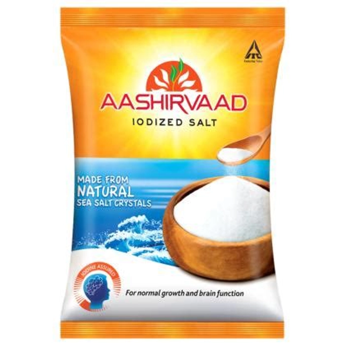 Aashirvaad Iodized Salt 1 kg