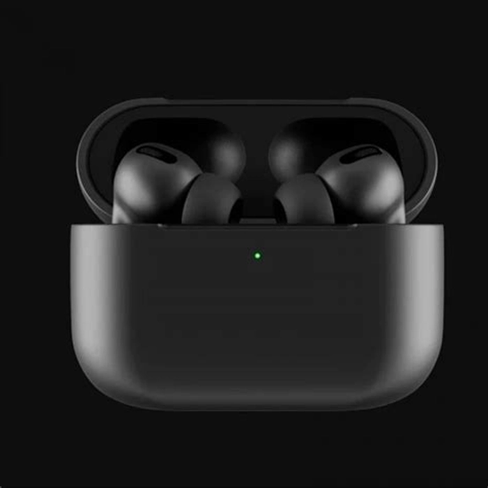 Buy AIRPODS PRO MATTE BLACK WITH NAME CHANGE AND GPS online from