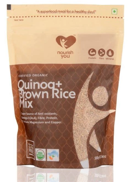 Nourish You Quinoa +brown Rice 500gms