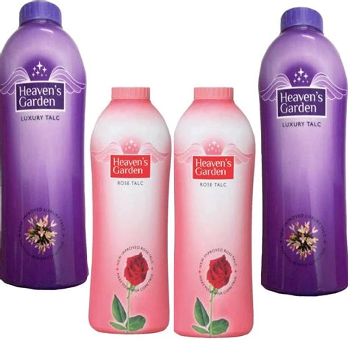 Heaven's Garden Luxury Talc - Pack of 2