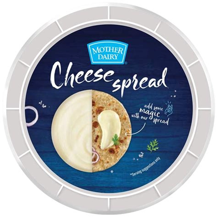 Mother Dairy Cheese Spread Creamy Plain 200Gm