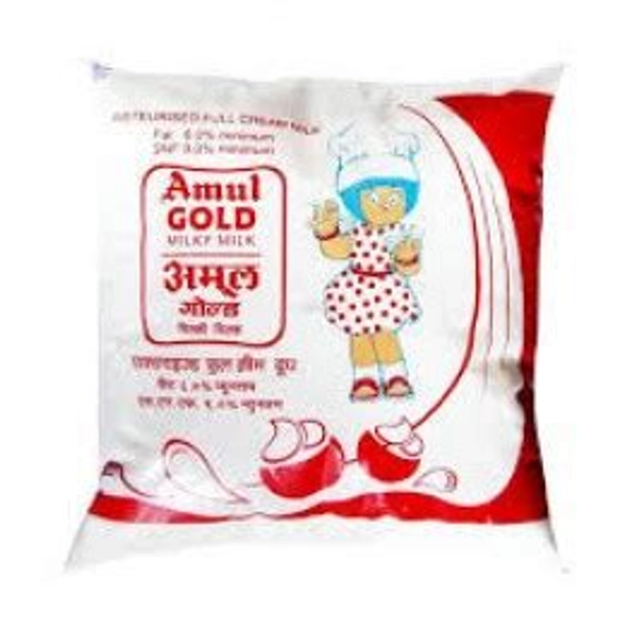 Amul gold Milk 500 gm(del)