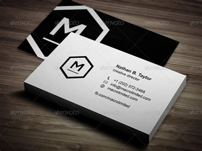 PREMIUM WHITE VISITING CARDS