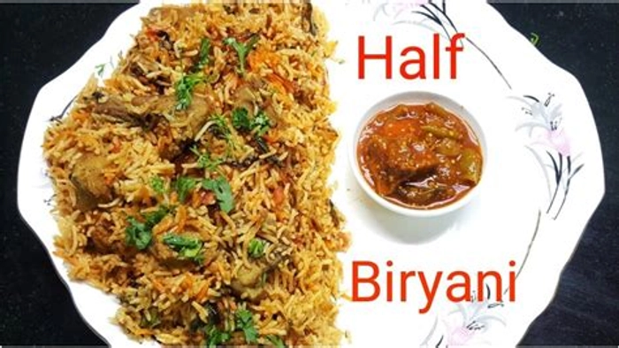 VEG BRIYANI Half Plate