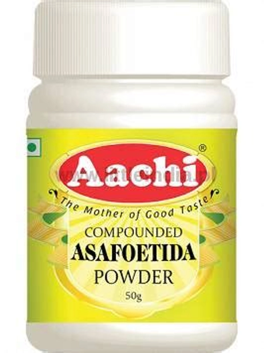 Aachi Asafoetida Powder 50g (FREE KITCHEN CONTAINER)