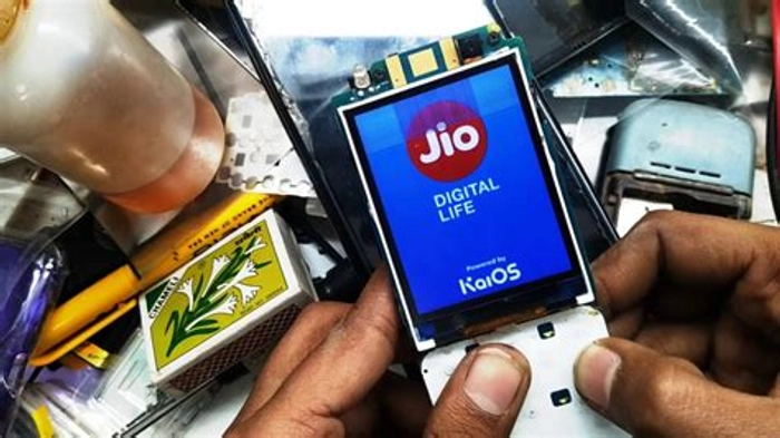 jio phone 17 pin display