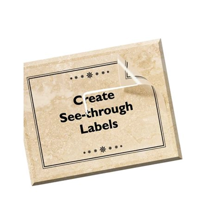 TRNSPARENT LABELS