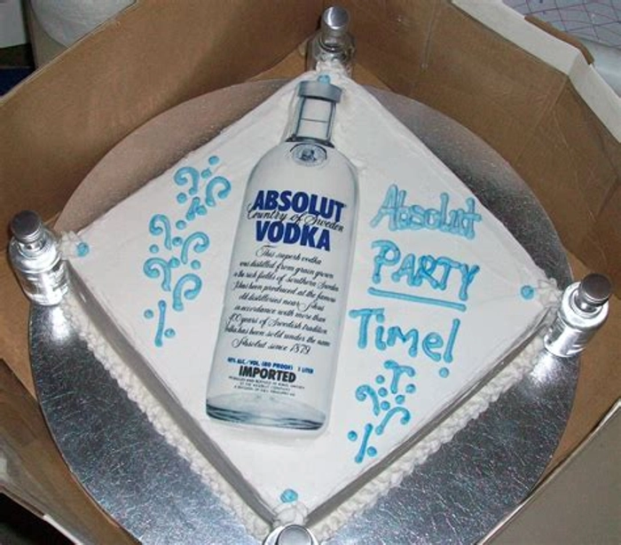 Buy Vodka cake online from Ethereal-Cakes.
