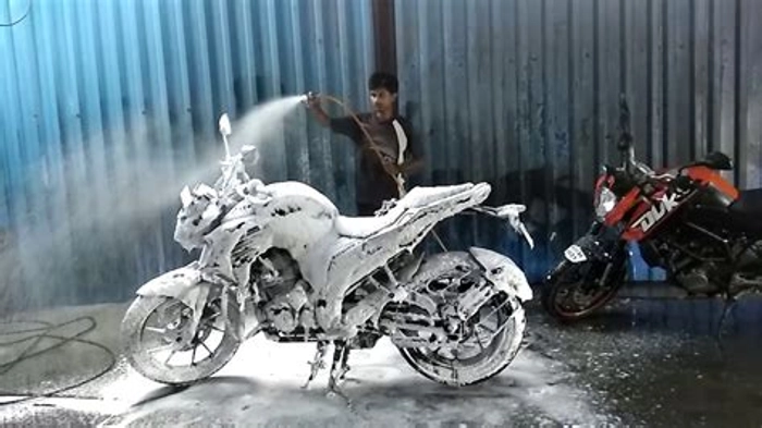 Water wash bike near me hot sale