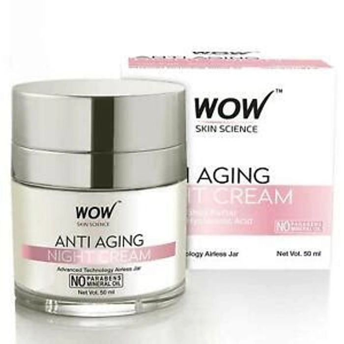 WOW Anti Aging Night Cream - 50ml