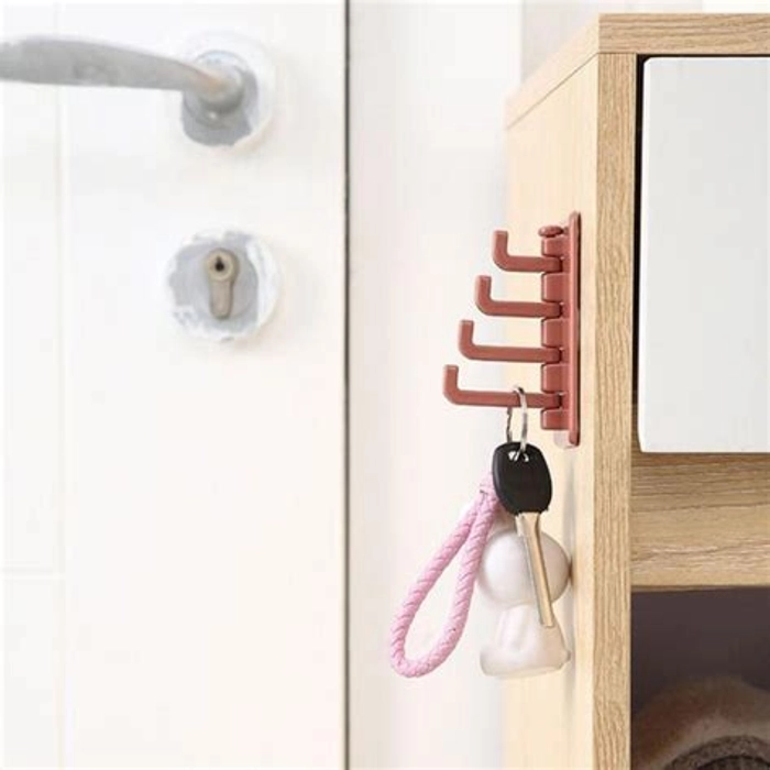 Rotary Multiuse 4-Hook With Sticker