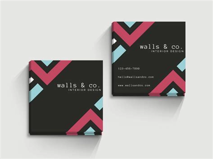 SQUARE VISITING CARDS