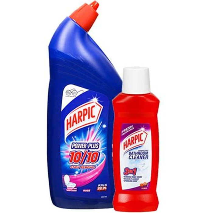 Harpic Toilet 1L + Bothroom Cleaner Combo